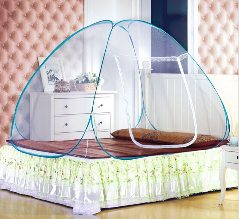 New Portable Pop Up Camping Tent Bed Canopy Mosquito Nets Twin Full Queen King Size Anti Mosquito Net